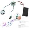 APKLVSR Modulo di Registrazione Programmabile 8M MP3 WAV Music Player Scheda Programmabile Modulo,lettore musicale con altoparlante,per Giocattoli Fai da Te Regali Audio