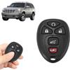 Boxonly Telecomando di ricambio per chiave auto, 315 MHz, OUC60270, per Chevrolet Suburban, Chevy Tahoe, Cadillac Escalade (2007-2014), Chevrolet Traverse, GMC Yukon, a 5 pulsanti