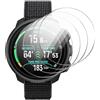 GIOPUEY Pellicola Protettiva per SUUNTO Nautic S, [4 Pezzi] Vetro temperato Schermo Protezione Pellicola [Copertura Completa] [Anti-graffio] - Trasparente