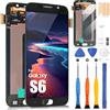 ARSSLY Original Schermo per Samsung Galaxy S6 SM-G920 LCD Display per Samsung S6 SM-G920F SM-G920I SM-G920S SM-G920T SM-G920K SM-G920L Digitazer Touch Screen Assembly con Riparazione Kit (5,1, Nero)