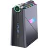ACEMAGIC RGB Mini PC Gamer ΙntelCore i9 11900H (fino a 4,9 GHz) 32 GB DDR4 512 GB SSD, 24 MB Cache Micro Computer Desktop per Gaming/Business【3 modalità|Doppia ventola|WiFi 6|Bluetooth 5.2】