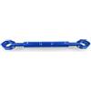 NBHGFF Staffa Navigazione GPS Moto Per CFMOTO Per CF 650MT MT650 800MT MT800 MT 650 800 MT CNC Moto Manubrio Traversa Regolabile Barra Di Equilibrio Staffa Di Navigazione Navigazione Porta Cellulare(-06-A bl