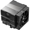 Sudokoo SK620 Dissipatore CPU AM5 : CPU Cooler per Solo AM5 - Dissipatore ad Aria Doppia Torre con 6 HeatPipes e Due FDB Ventola 120mm, Facile Montaggio a Scorrimento,Garanzia 5 Anni, Nero