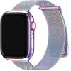 Fullmosa Cinturino Milanese per Apple Watch SE3 44mm 46mm 45mm, Colorato