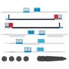 Boloest Strisce adesive di Ricambio per Schermo LCD, Kit di Riparazione Professionale Compatibile con iMac 27 A1419 Retina 2012-2015 (con Strumento di Apertura)
