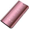 Jacyren Custodia iPhone 11 Cover Specchio Case Clear View Standing Mirror Flip Case iPhone 11 Custodia Portafoglio Folio Flip Stile Pelle Libro Fondina per iPhone 11