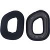 Honghauth Cuscinetti auricolari di ricambio HS80 per cuffie wireless Corsair HS80 RGB, cuscinetti auricolari in pelle e memory foam, isolamento acustico, comodi, parti di riparazione