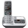 Gigaset e560 a Telefono DECT Cordless, Argento [Francia]