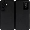 TECSHINE Cover Intelligente in Pelle per Samsung Galaxy S26 Ultra. Flip/Fondina/Addormentato/Riattiva. Smart View Custodia per Samsung S 26 Ultra -Nero