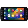 hizpo Android 14 Autoradio 9 pollici Touchscreen 4 core per Fiat Panda 2013-2024 WiFi Wireless Android Auto & Wireless Carplay Bluetooth WiFi 4G GPS RDS AM/FM