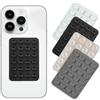 ONGNIUU 4 Pezzi Ventose in Silicone per Cellulari, Accessori per Cellulari, Ventose Doppie per Cellulari, Semplici e Antiscivolo, Ideali per Selfie, Video e Trucco, Compatibili con il 99% dei Modelli
