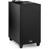 Teufel Subwoofer multicanale Concept 8 con ricevitore AV integrato con Bluetooth 5.0 Qualcomm aptX e AAC nonché tecnologia HDMI ARC CEC e Dynamore, funzione scheda audio USB-C