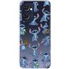 LA CASA DE LAS CARCASAS Custodia per OPPO Find X5 Lite ufficiale di Lilo & Stitch Pattern trasparente per proteggere il tuo cellulare Cover OPPO in silicone flessibile con licenza ufficiale Disney