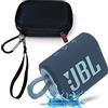 JBL GO 3 - Altoparlante Bluetooth ultra portatile impermeabile con custodia rigida Megen (blu)