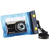 Somikon Custodia subacquea per fotocamera L con guida obiettivo Ø 38 mm