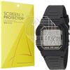 Blueshaweu 6 Pezzi Pellicola Compatibile per Ca-sio F108WH watch, Pellicola Protettiva per F108WH etc serie watch, Sensibile al Tatto, Senza Bolle, HD Trasparente TPU Film. (W800HG(6 Pezzi TPU))