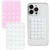 Gjinxi Confezione Da 2 Supporti Per Cellulare In Silicone Porta Cellulare A Ventosa Con Ventose Extra Potenti - Supporto Vivavoce Per Tutti I Modelli Di