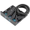 chenyang CY - Cavo USB 3.0 a doppia porta da pannello frontale a connettore 20 pin per scheda madre per PC bay floppy da 3,5