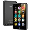 Diofox Lettore MP3 Spotify, Lettore MP3 da 80GB con Bluetooth WiFi, Touchscreen da 4,0 pollici, Lettore musicale streaming Android, Amazon Music, Deezer, radio FM, Play Store - Nero