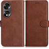 DENDICO Cover per Huawei Honor 70, Premium Portafoglio PU Custodia in PU Pelle, Flip Libro TPU Bumper Caso per Huawei Honor 70, Marrone