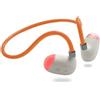 EJEAS Cuffie sportive X3 per la guida aerea, senza fili, Bluetooth 5.3, con luce notturna, ideali per la corsa, ciclismo e sport (arancione)