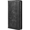 TEYYOS Cover Custodia Folio in Pelle per Realme Note 60, Premium PU/TPU Portafoglio Case con Slot per Schede, Flip Wallet Libro - Nero