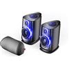 OXS Thunder Duo X Sistema di Altoparlante da Gaming 5.1.2 con Dolby Atmos, 2 Altoparlanti da Scaffale e 1 Altoparlante da Collo, Audio Studio, EQ Multipli, Controllo APP, HDMI 2.1, USB-C, Bluetooth