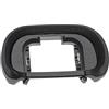 vhbw mirino oculare compatibile con Sony Alpha A7R, A7III (ILCE-7M3), A7RII (ILCE-7RM2) fotocamera, reflex, DSLR oculare - nero