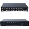 Hoite Switch AV a 8 Porte, Splitter AV Composito 8 in 1 Out Per Console Di Gioco HDTV LCD DVD