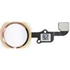 OnlyTech - Tasto Home Compatibile con iPhone 6 - iPhone 6 Plus Oro assemblato