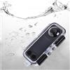 Generic Custodia impermeabile per Insta 360 X5, 45 m, custodia impermeabile per Insta360 X5, custodia invisibile, accessori per immersioni subacquee (PC)