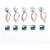 ANGEEK 5 pezzi 5V 28BYJ-48 ULN2003 Motore passo-passo con scheda modulo di azionamento per motore Arduino