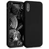 kwmobile Custodia Compatibile con Apple iPhone XS Cover - Back Case per Smartphone in Silicone TPU - Protezione Gommata - nero matt