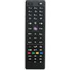VINABTY RC4870 RC4875 2-in-1 Telecomando sostitutivo compatibile con TELEFUNKEN,compatibile con FINLUX,compatibile con Hyundai,compatibile con Technika