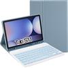 SUEEWE Tastiera con Cover per Samsung Galaxy Tab S11 11 2025, Custodia con Staccabile Italiano ‎QWERTY Tastiera, Blu