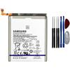 Generico Batteria di ricambio originale per Samsung Galaxy S21 Plus 5G G996B/DS G996B EB-BG996ABY 4800mAh con attrezzi per il montaggio