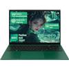 LONGEVINCE LONGVEINCE 2026 16 PC portatile Laptop, 1920×1200 IPS, processore Pentium 6500Y (fino a 3,4 GHz), notebook leggero, BT4.2,USB3.0,5000 mAh, Win11 Pro, Verde,16 GB+512GB