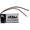 vhbw batteria compatibile con Bose AE2w auricolari cuffie wireless (120mAh, 3,7V, Li-Poly)