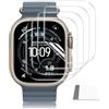 Paovkoi Pellicola Protettiva Idrogel per Apple Watch Ultra 3/2/1 49mm, 4 Pezzi