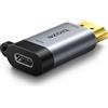 biaze ZH288 - Adattatore da USB C femmina a HDMI maschio, 4K@60Hz, 2K@120Hz, convertitore unidirezionale, adattatore HDMI, collegamento di tablet o laptop con uscita HDMI a un monitor di tipo C, plug