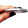 4R Quattroerre.it 10451 Trim Stripes Strisce Adesive per Auto, Argento, 3 mm x 10 mt