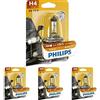Philips 871150047480 12342PRB1-H4 Vision, Pacco da 4