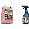 Ma-Fra, Split, Detergente Multiuso Specifico Per Vetri, Cristalli, Schermi LCD, Non Lascia Aloni & Trattamento 3in1 Tessuti, Deterge e Smacchia Tessuti Delicati, Velluti e Alcantara