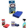 Ma-Fra 1Shine Esterni Panno in Microfibra per Esterni Auto, Ideale per Applicazione e Rimozione di Polish e Cere x3 + Super Dryer Panno in Microfibra Superfine, ad Alto Grado di Assorbimento