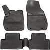J&J AUTOMOTIVE | NORM 3D Tappeti Tappetini Auto In TPE Gomma Su Misura Per Zafira C Tourer 2011-2019, Kit di 4 Pezzi, Inodore, Nero, Antiscivolo