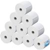 SIMPLETEK - 10x Rotoli di Carta Termica 80 mm x 40 m - Diametro Esterno 55 mm - Anima 12 mm - per Registratori di Cassa