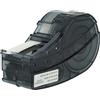 vhbw 1x Cassetta nastro sostituisce Brady M21-250-595-WT per etichettatrice 6,35 mm nero su bianco, vinile