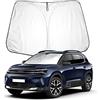BIXUAN C5 2024 Parasole compatibile con Citroen C5 Aircross SUV 2018-2022 2023 2024 Parabrezza Auto Copertura Parabrezza Anteriore Protezione Antivento per Parabrezza Anteriore Bloccato Copertura UV