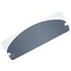 TOMETURE Pellicola Parasole per Casco Moto Nero in Plastica Facile Installazione, Film Antiappannamento e Antipioggia la Sicurezza in Moto
