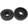 TOMALL 70mm Parapolvere con guarnizione in gomma da 2.76 pollici con foro da 20mm per accessori di ricambio per faro LED (confezione da 2)